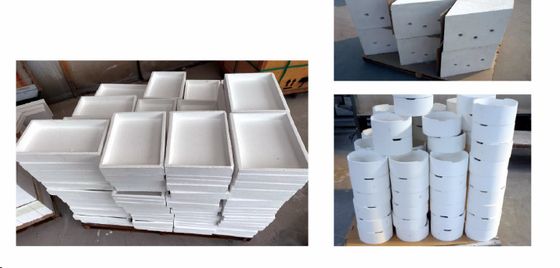 Μέρη κεραμικής πολυλίτης υψηλής θερμοκρασίας για φούρνους