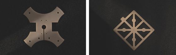 Άλλα μέρη από νιτρικό αλουμίνιο και καρβιδικό πυρίτιο