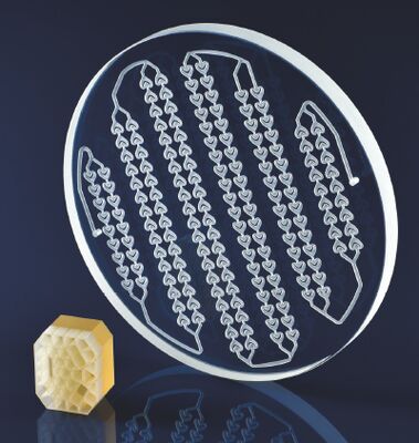 Διαφανές εύθραυστο κεραμικό με υψηλή εύθραυσση και χαμηλή θερμική επέκταση για εφαρμογές ημιαγωγών