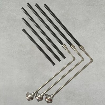 Στοιχείο θέρμανσης SiC με μέγιστη θερμοκρασία λειτουργίας 1500°C, ανθεκτικό στη διάβρωση και υψηλή θερμική απόδοση για βιομηχανικά κλιβάνους