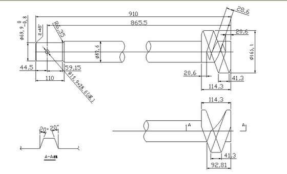Αναδευτήρες Zirconia και Tappets για την παραγωγή γυαλιού, πυρίμαχα κεραμίδια αναδευτήρων/κάλυψης αναδευτήρων