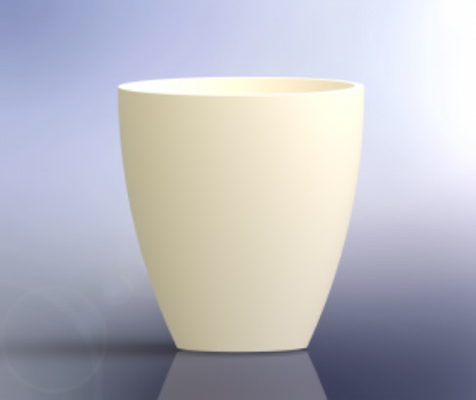 Zirconia χοάνες αλουμίνας ZTA για την οδοντική συμπύκνωση αποκαταστάσεων Zirconia