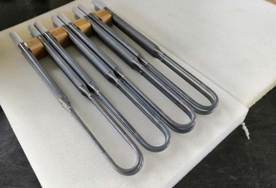 1600C Disilicide μολυβδαίνιου θερμαστρών καρβιδίου του πυριτίου SIC στοιχείο θέρμανσης 1850C